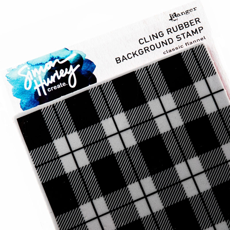 Black Simon Hurley create. Cling Stamps 6"X6"

Classic Flannel Stamp Pads