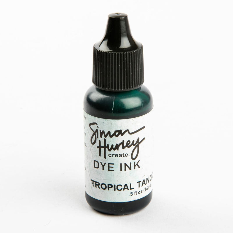 Black Simon Hurley create. Dye Ink Reinker

Tropical Tango Stamp Pads