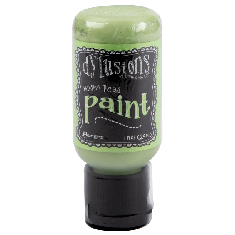 Dark Sea Green Dylusions Acrylic Paint 29ml - Mushy Peas Acrylic Paints