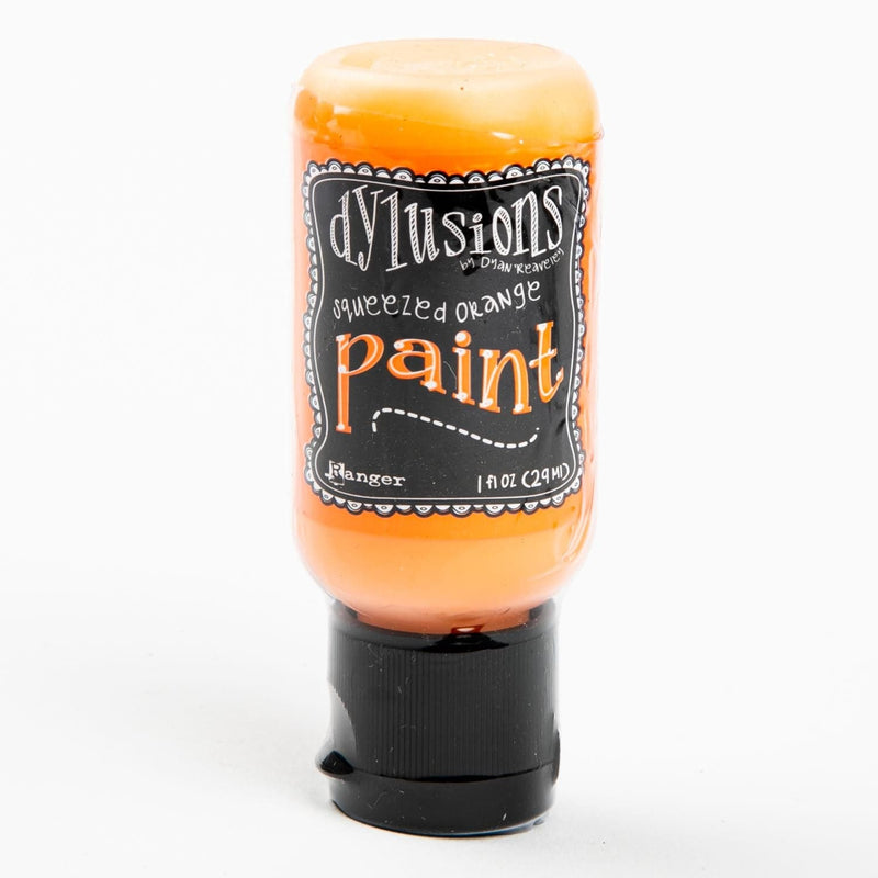 Sandy Brown Dylusions Acrylic Paint 29ml - Squeezed Orange Acrylic Paints