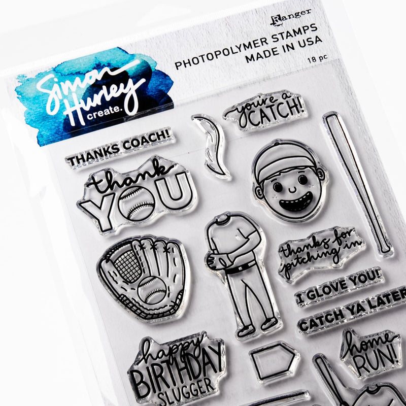 Gray Simon Hurley create. Cling Stamps 15x22.5cm

Home Run! Stamp Pads