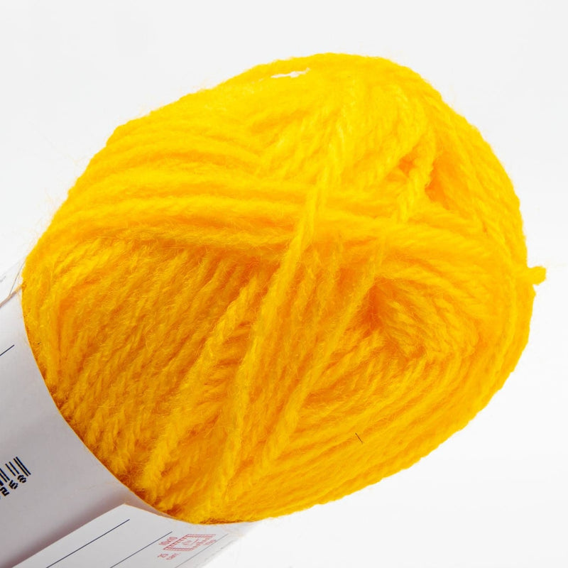 Orange Club 40 Yarn-Yellow, 40 Grams, 107 Metres Knitting and Crochet Yarn