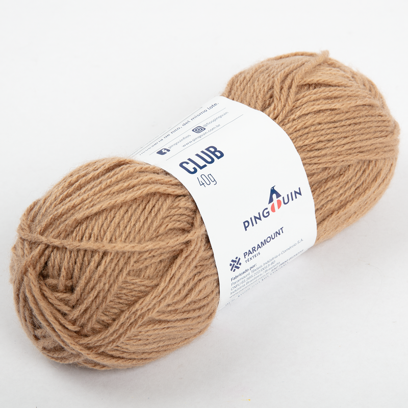 Beige Club 40 Yarn-Brown, 40 Grams, 107 Metres Knitting and Crochet Yarn