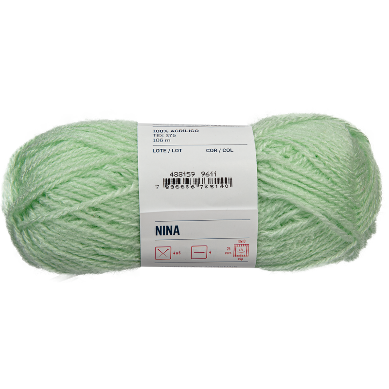 Dark Sea Green Pingouin Nina 100% Acrylic Yarn 40g Ball 106m-Textura Knitting and Crochet Yarn
