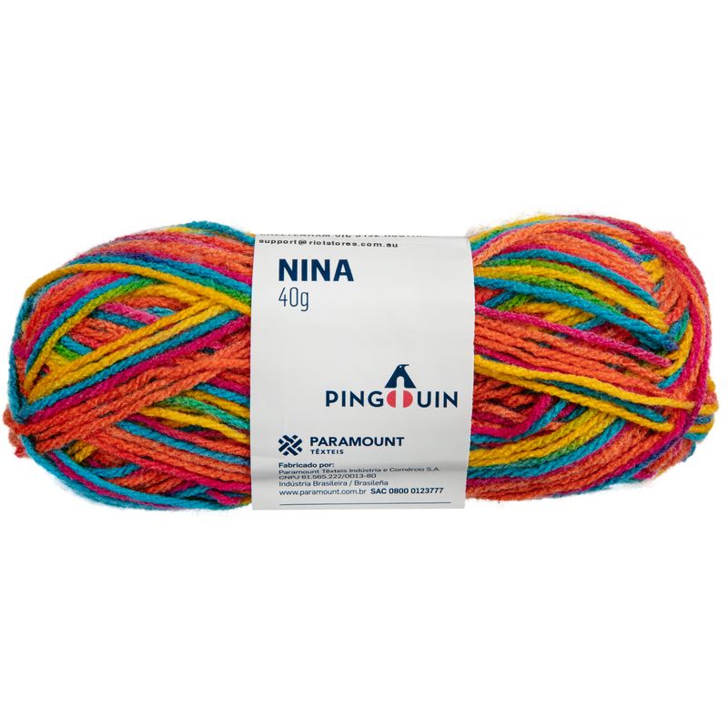 Dark Slate Gray Pingouin Nina 100% Acrylic Yarn 40g Ball 106m-Navegante Knitting and Crochet Yarn
