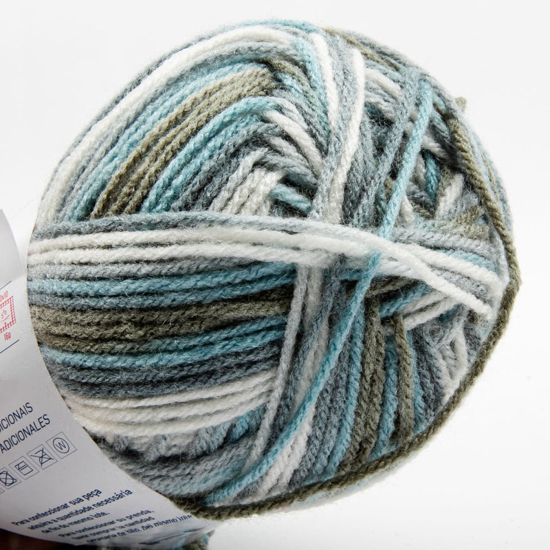 Dark Slate Gray Denim Mix - Flash Yarn 100 Grams 200 Metres Knitting and Crochet Yarn
