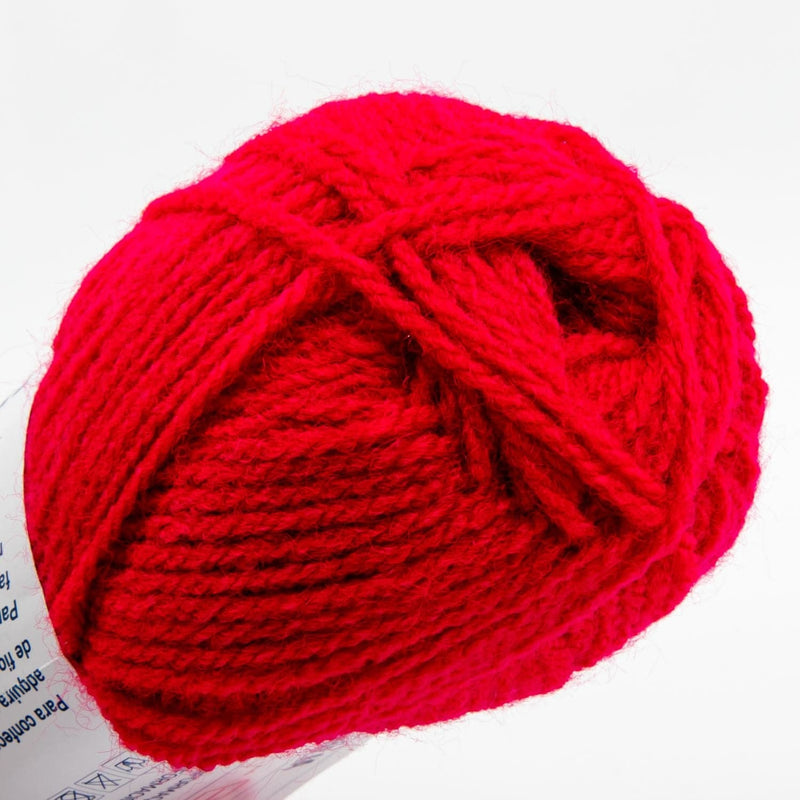 Red Fuschia - Family  Yarn 40 Grams 106 Metres Knitting and Crochet Yarn