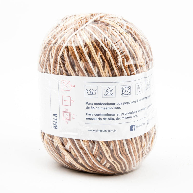 Dim Gray Terracotta Mix - Bella Arte Colors Yarn 100 Grams 167 Metres Knitting and Crochet Yarn