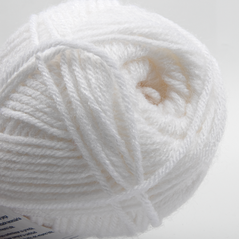 Gray White - Flash Yarn 100 Grams 200 Metres Knitting and Crochet Yarn