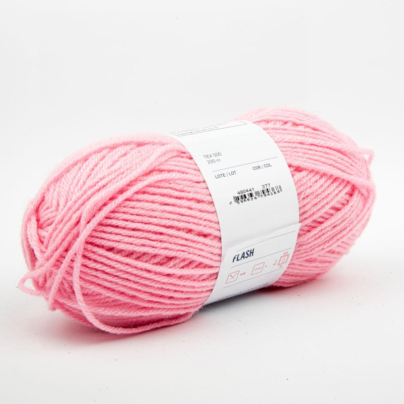 Light Pink Pink - Flash Yarn 100 Grams 200 Metres Knitting and Crochet Yarn