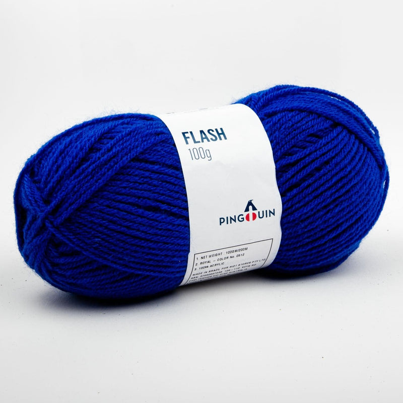 Midnight Blue Royal Blue - Flash Yarn 100 Grams 200 Metres Knitting and Crochet Yarn