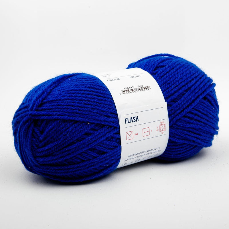 Midnight Blue Royal Blue - Flash Yarn 100 Grams 200 Metres Knitting and Crochet Yarn