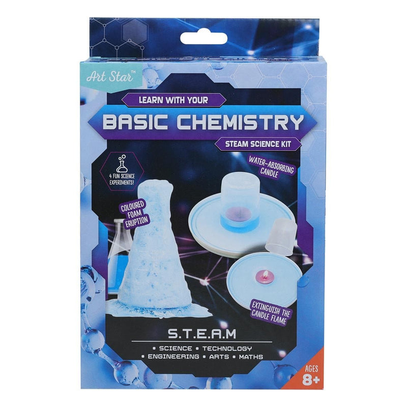 Light Steel Blue Art Star Learn with Your Basic Chemistry STEAM Science Kit Kids STEM & STEAM Kits