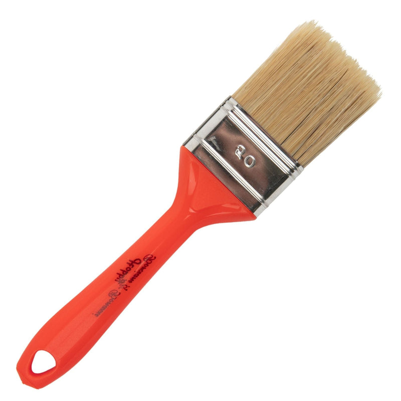 Tomato Borciani Bonazzi Professional Artist Paint Brush Natural Bristle Series 230/PR Size 50 Triple Thickness Mottler Paint Brushes