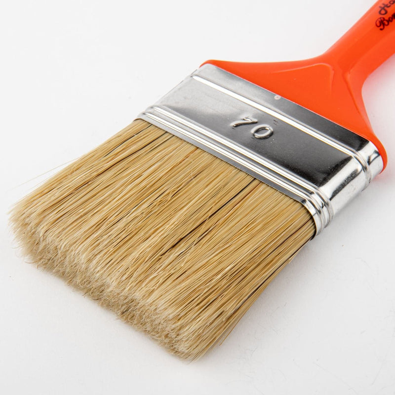 Dark Khaki Borciani Bonazzi Professional Artist Paint Brush Natural Bristle Series 230/PR Size 70 Triple Thickness Mottler Paint Brushes