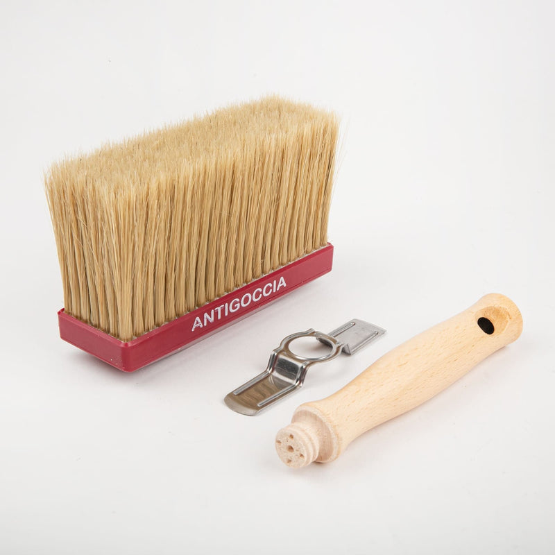 Dark Khaki Borciani Bonazzi Professional Artist Paint Brush Long Bristle Series 572/S Size 50 x 150mm Paint Block Brush Paint Brushes