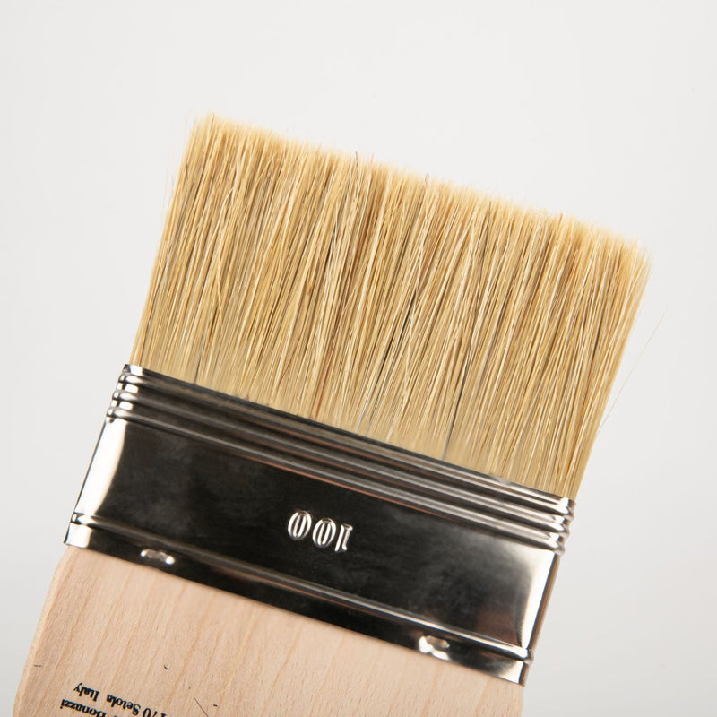 Tan Borciani Bonazzi Professional Artist Paint Brush Natural Bristle Brush Series 170 Size 100mm Mottler Paint Brushes