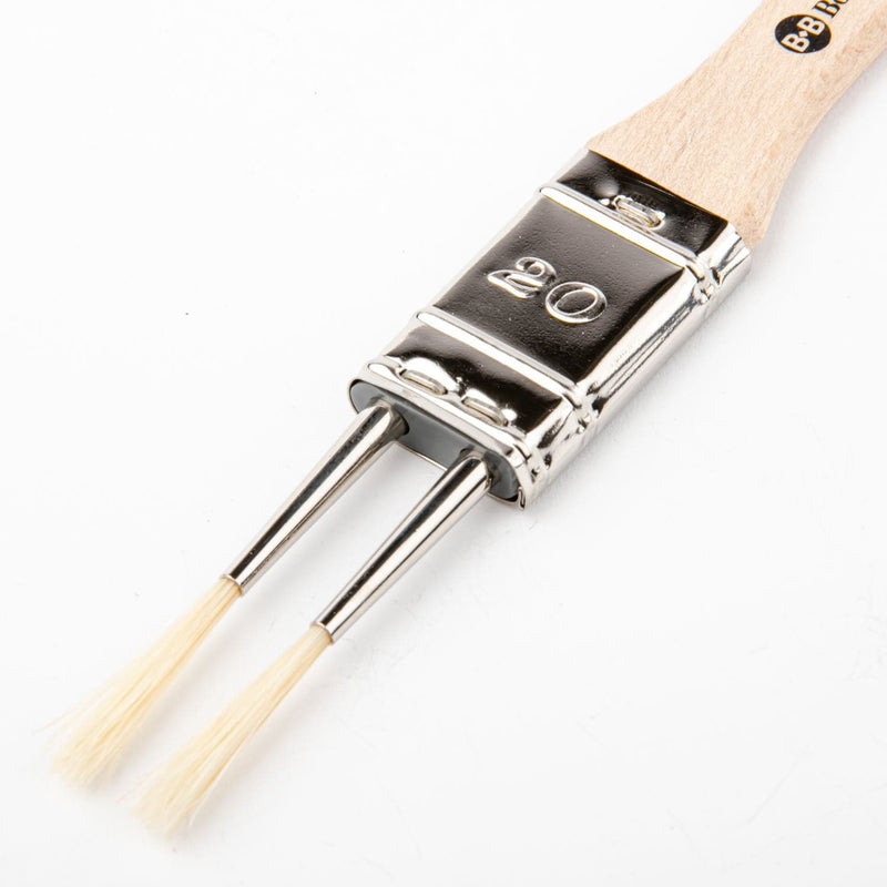 Borciani Bonazzi Professional Artist Paint Brush Extra Fine White Bris