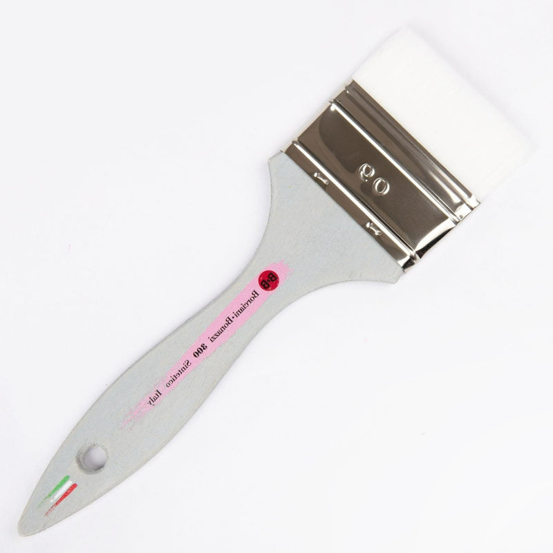 Thistle Borciani Bonazzi Professional Artist Paint Brush White Synthetic Series 300 Size 60 Simple Thickness Paint Brushes