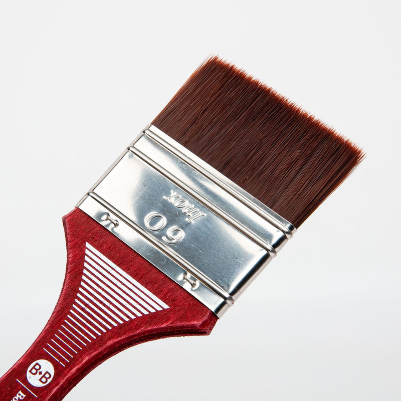 Dark Slate Gray Borciani Bonazzi Professional Artist Paint Brush Dark Red-Violet Synthetic Series 310 Size 60 Simple Thickness Paint Brushes