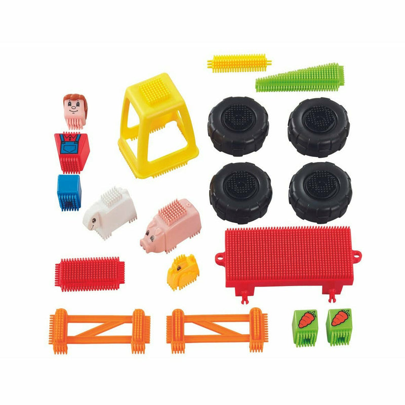 Goldenrod Stickle Bricks - Farm Set Kids Art and Craft