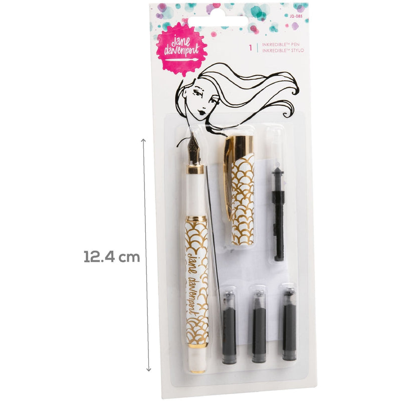 Gray Jane Davenport Inkredible Fountain Pen Set - Mermaid Pens