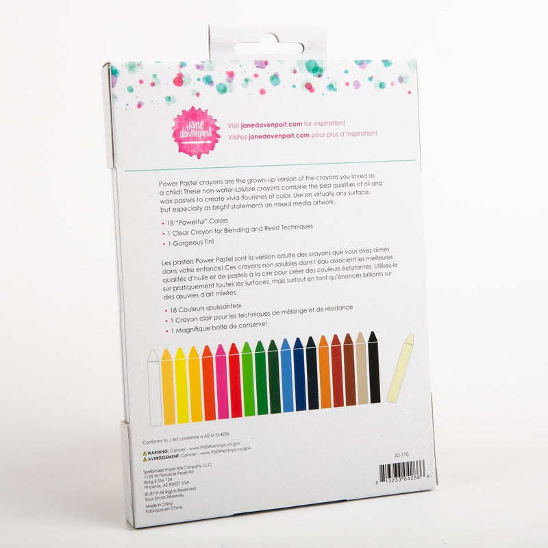 Goldenrod Jane Davenport Oil Pastel Crayons 18/Pkg Pastels and Charcoal