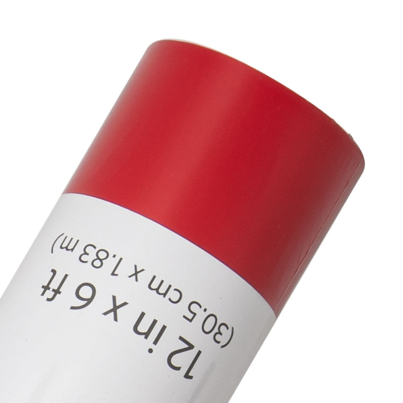 Firebrick Silhouette Matte Removable Vinyl 30.5x183cm - Red Vinyl