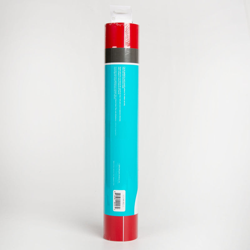 Dark Turquoise Silhouette Matte Removable Vinyl 30.5x183cm - Red Vinyl