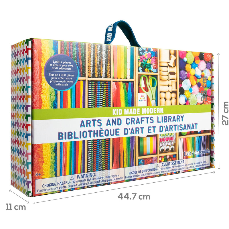 Light Gray Kid Made Modern - Arts and Crafts Library Kids Activites