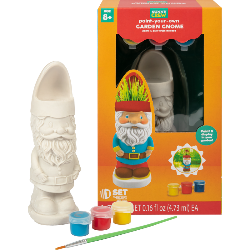 Goldenrod Grafix Paint Your Own Garden Gnome Planter Kids Activities