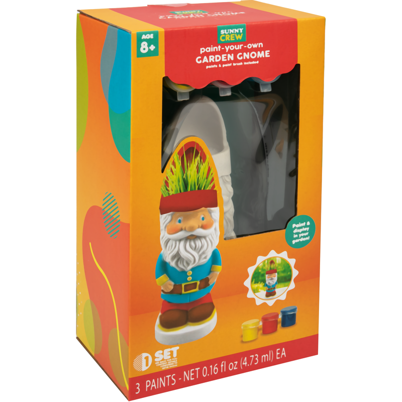 Goldenrod Grafix Paint Your Own Garden Gnome Planter Kids Activities