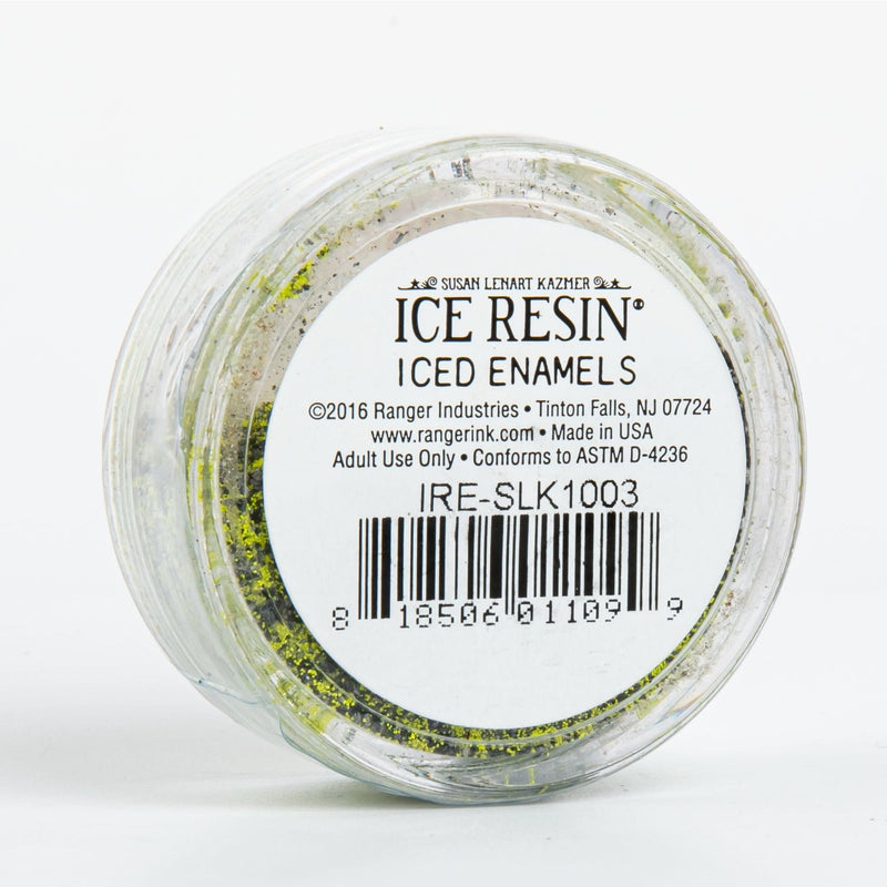 Gray Iced Enamels Relique Powder 15ml - Charteuse Resin Dyes Pigments and Colours