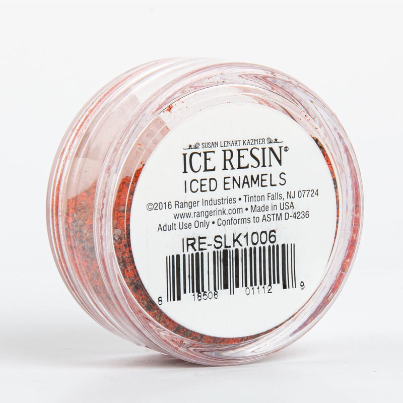 Gray Iced Enamels Relique Powder 15ml - Carnelian Resin Dyes Pigments and Colours