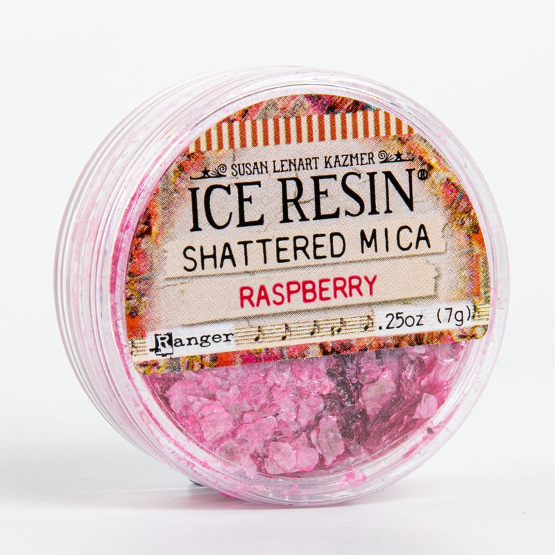 Pale Violet Red Ice Resin-Art Mechanique Inclusions Shattered Mica - Raspberry 7 grams Resin Mix Ins