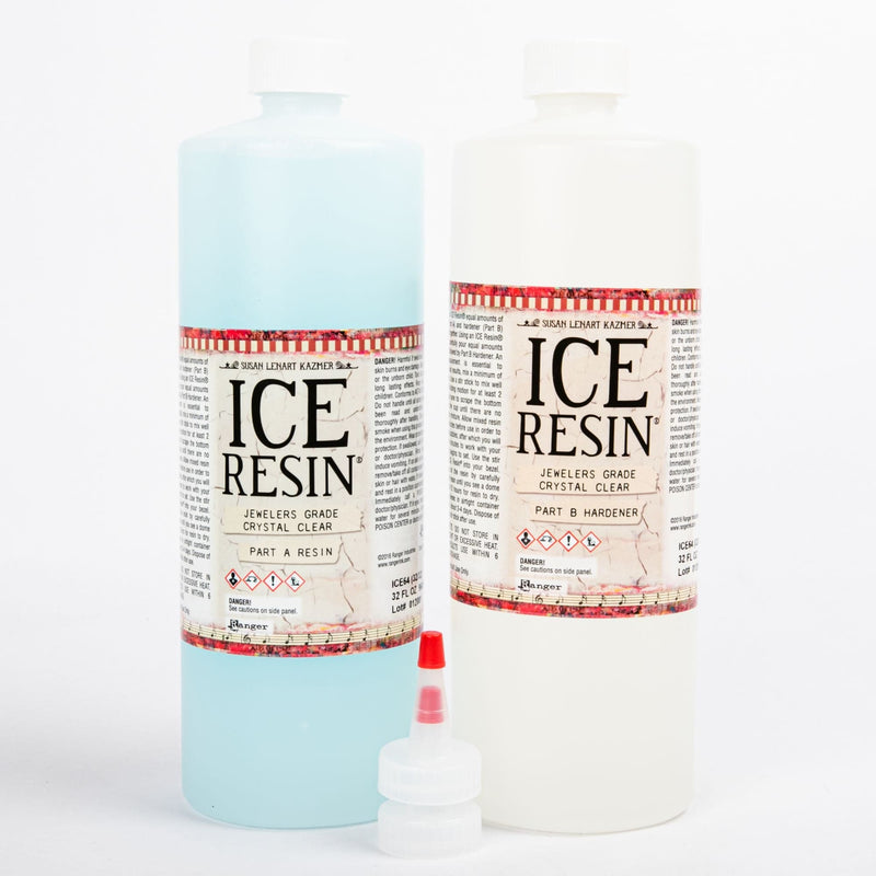 Antique White ICE Resin 1.92 Litre Kit Resin Jewelry Making
