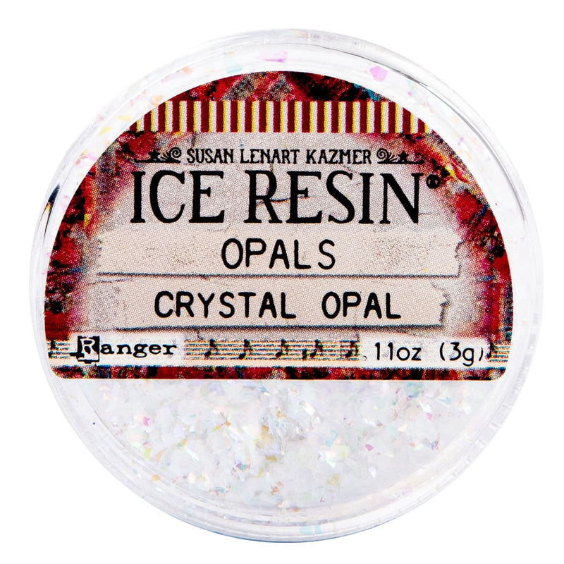 Light Gray Ice Resin-Art Mechanique Inclusions Shattered Mica - Opal 7 grams Resin Mix Ins