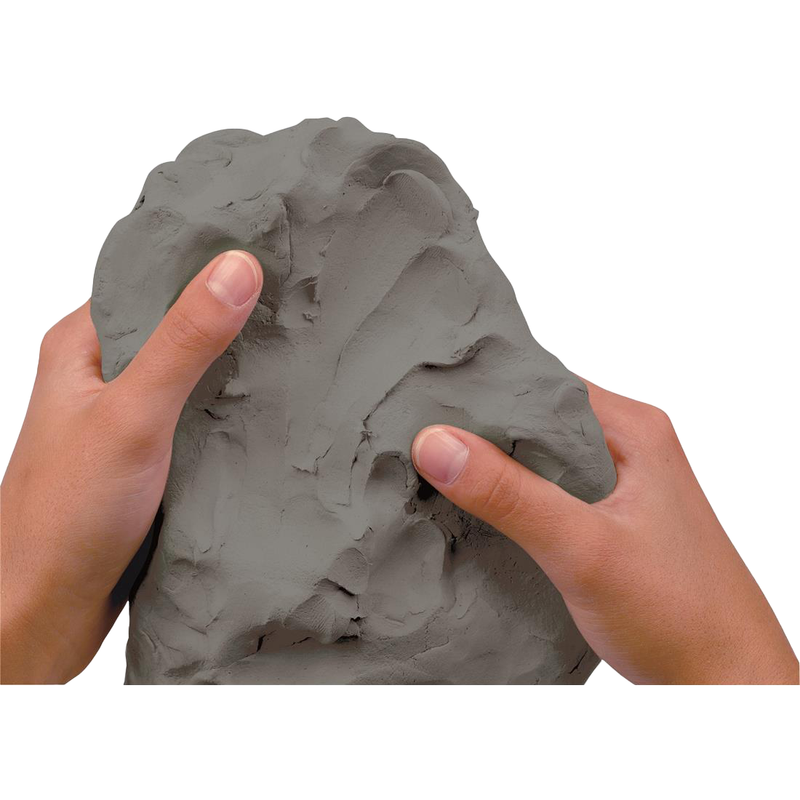 Dim Gray Plus Natural Self Hardening Clay (Air Dry) Concrete Grey 500g Modelling and Casting Supplies