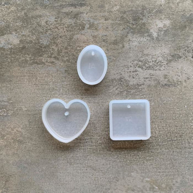Gray Jewelry Made by Me Resin Craft  Silicone Molds 3 Pdnt Resin Jewelry Making