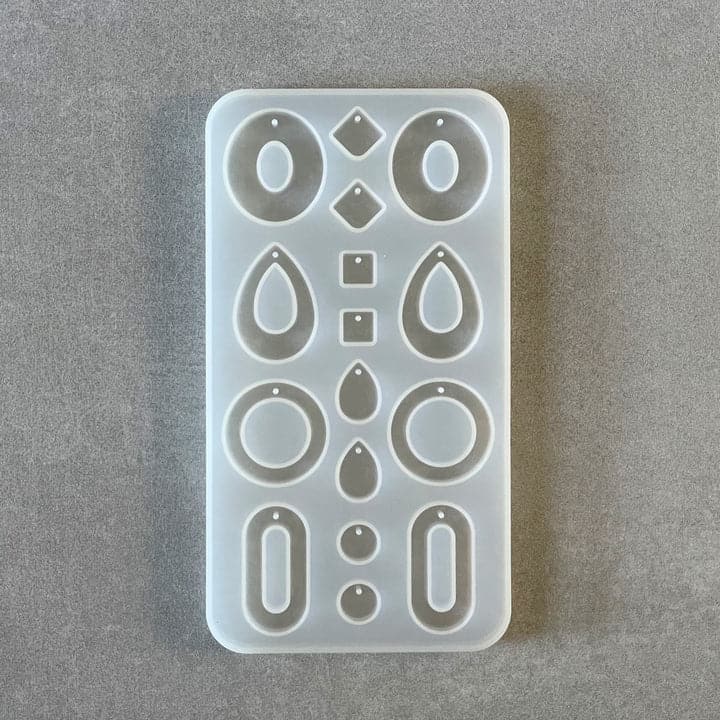 Light Slate Gray Jewelry Made by Me - Boho Pendant Earring Silicone Mold Resin Jewelry Making