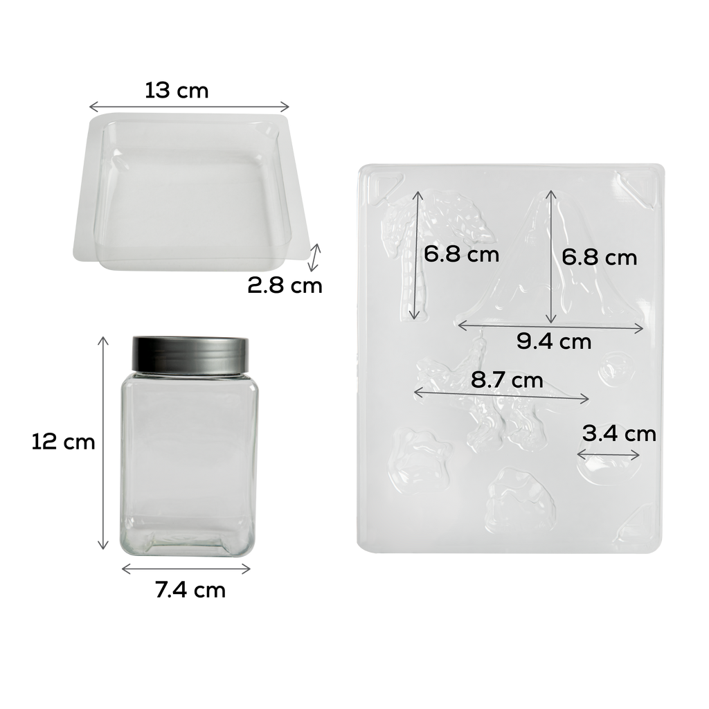 Grafix Make Your Own Dinosaur Terrarium Kit