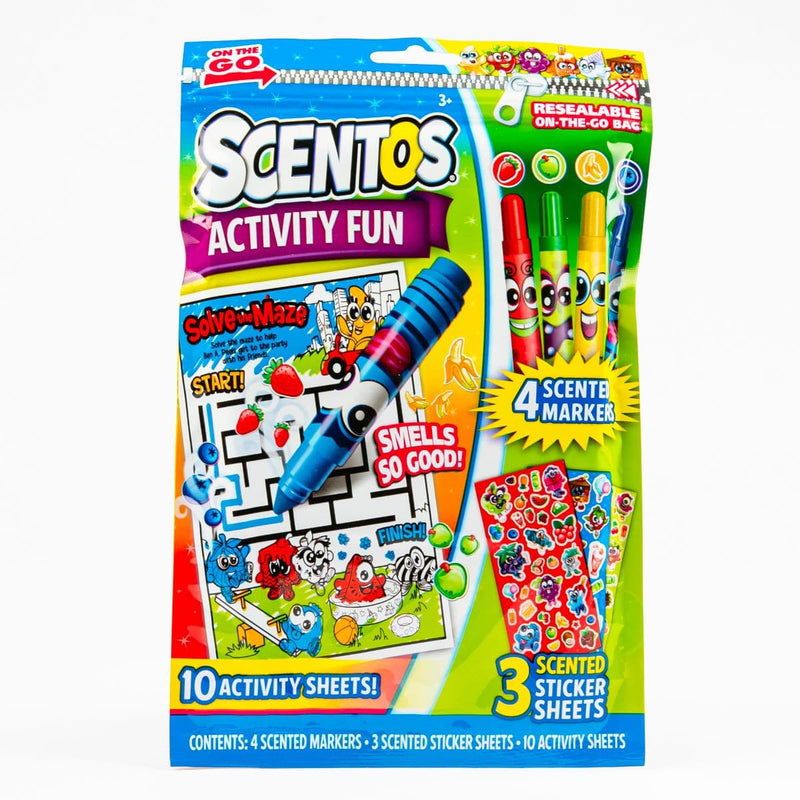 White Smoke Scentos On-the-Go Activity Fun Kids Craft Kits
