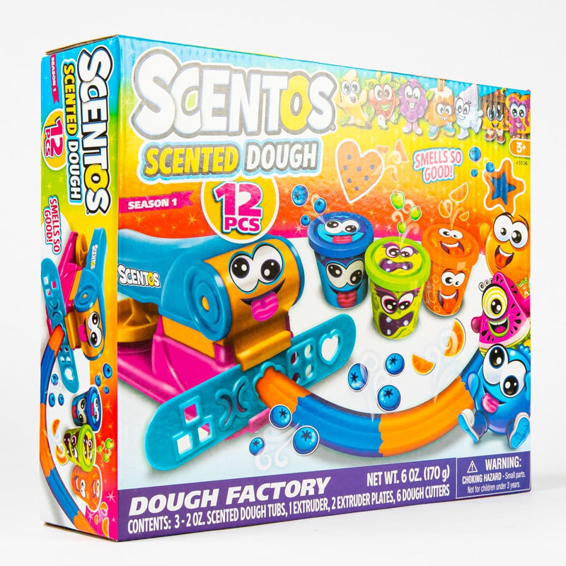 Steel Blue Scentos Scented Dough Factory Set