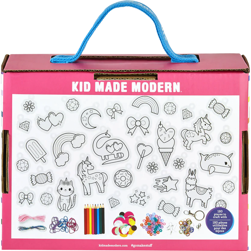 Lavender Kid Made Modern - Shrink Art Jewelry Kit Kids Craft Kits