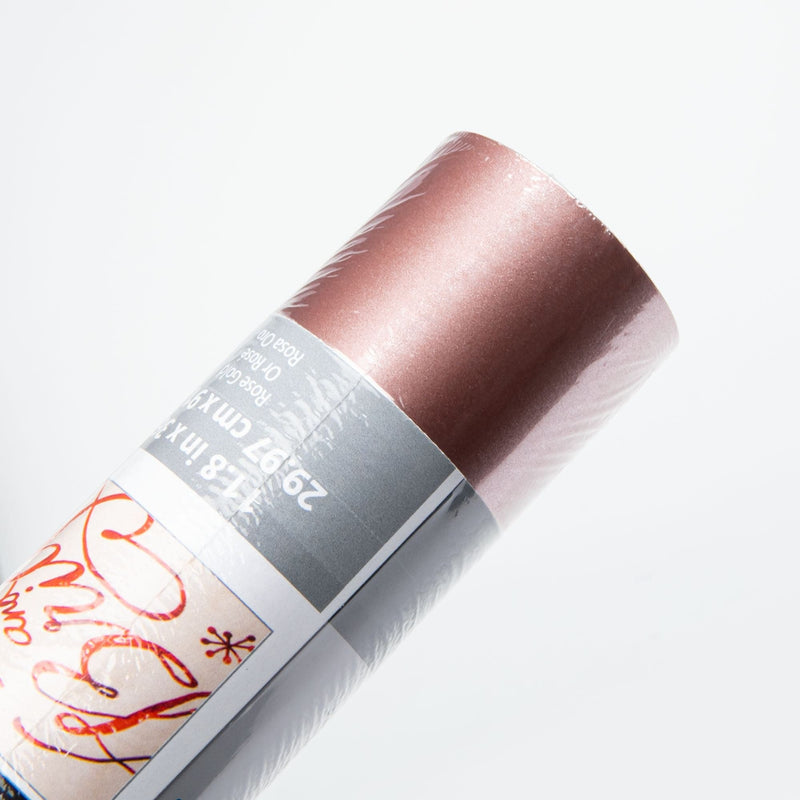 Dark Slate Gray Siser EasyWeed Electric Heat Transfer Vinyl 30x91cm Roll - Rose Gold Vinyl