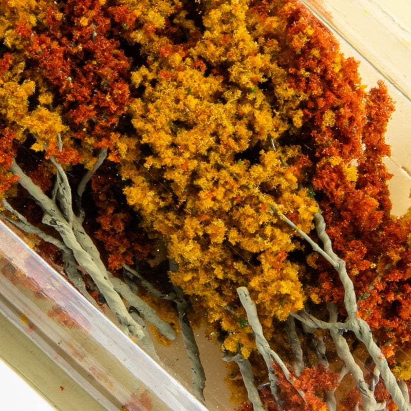 Goldenrod Wee Scapes Fall Mixed Branches12.5cm-7.5cm (24 Piece) Architectural Model Supplies