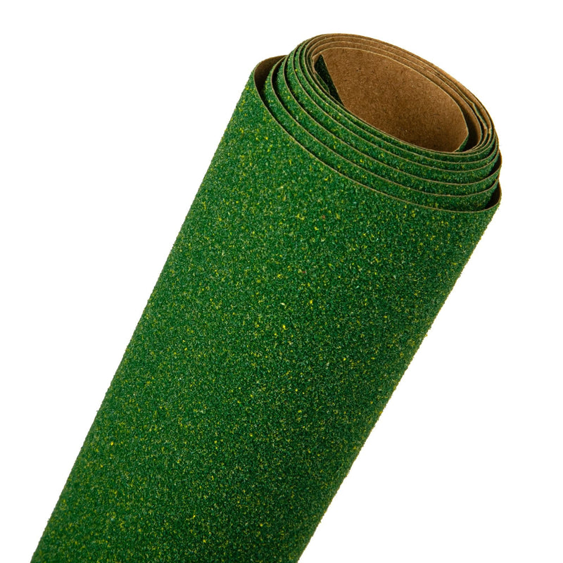 Forest Green Wee Scapes Grass Mat Blended Turf Grass-Green 30x127cm Architectural Model Supplies
