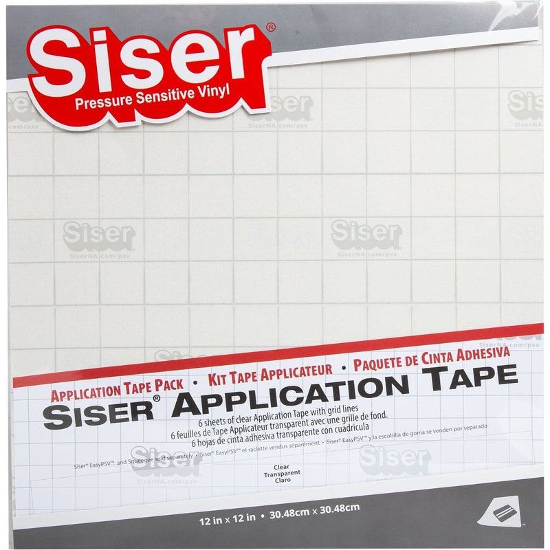 Lavender Siser EasyPSV Application Tape 30x30cm 6/Pkg Vinyl