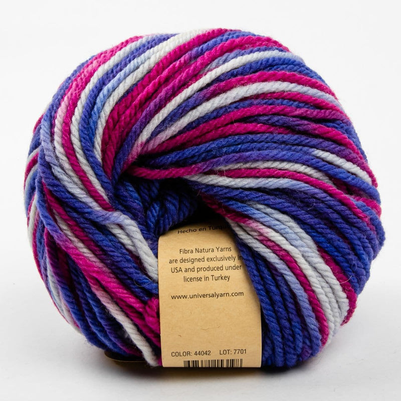 Midnight Blue Eden Colours 100G Grams 100% Superwash Wool col: 44042 Blue Pink Multi Knitting and Crochet Yarn