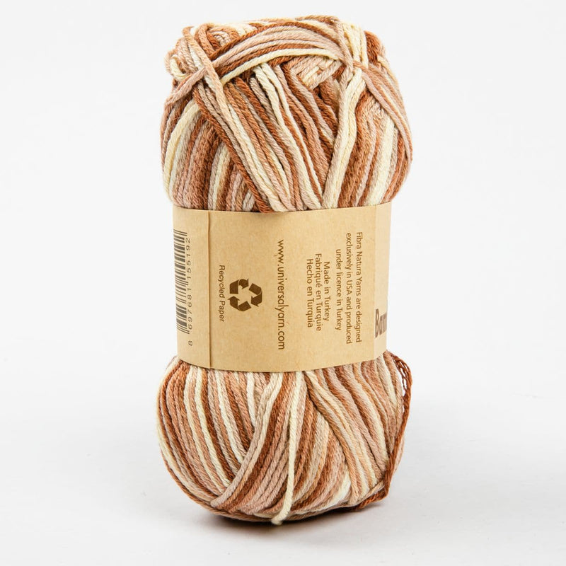 Antique White Bamboo Jazz Multi Yarn  50 Grams 50% Cotton 50% Bamboo 50 Grams 50% Cotton 50% Bamboo col: 302 Natural Multi Knitting and Crochet Yarn